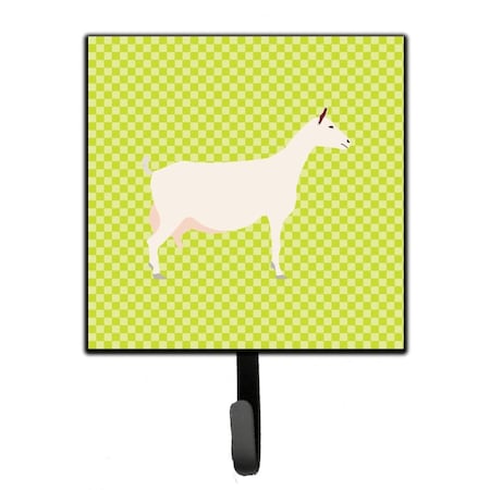 Carolines Treasures Saanen Goat Green Leash or Key Holder BB7715SH4